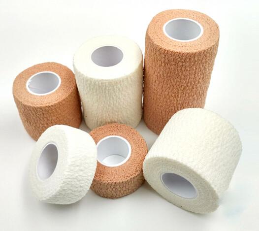 Durable China wholesale merchandise colored elastic crepe bandage, 95% non woven/Cotton hot sale colored elastic bandage