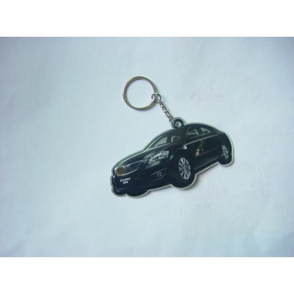 Nice looking cartoon multi - colored PVC keychains for business with you own design logo