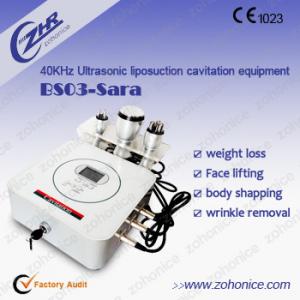 China Portable sound Fat Burning Cavitation Rf Slimming Beauty Machine For Lose Weight on sale