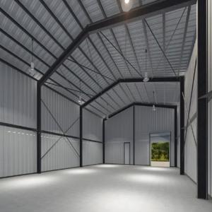 China Welded Commercial Lightweight Steel Frame Construction H Shape For Workshop on sale