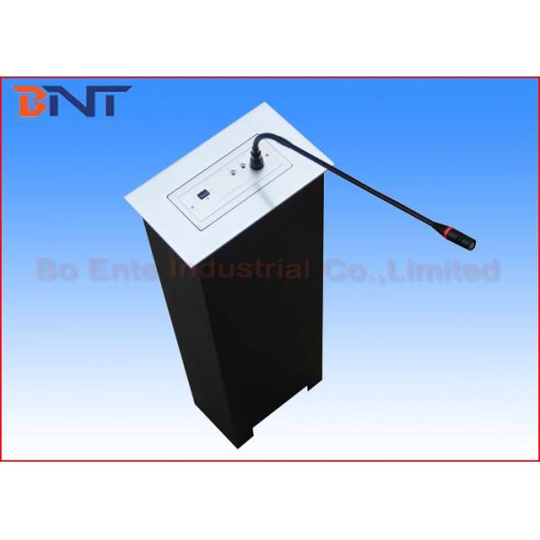 Conference Room Microphone LCD Motorized Lift With Wireless Remote