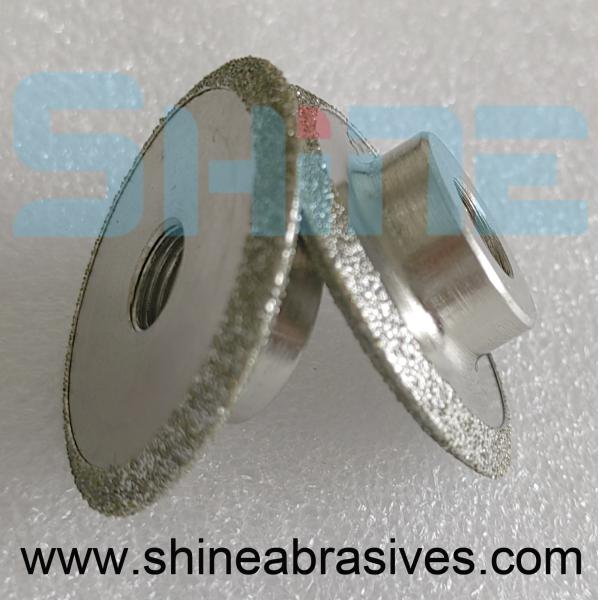 Diamond Electroplated CBN Valve Seat Stones Shine Abrasives For Carbide Grinding