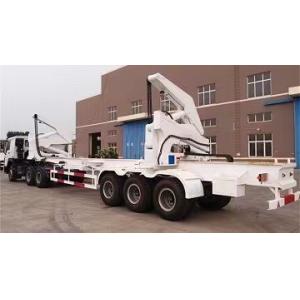 Side Loader Semi Trailer Optimized For Efficient Container Loading Unloading