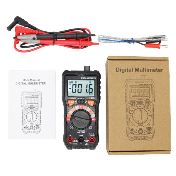 China 2000 Counts Digital Smart Multimeter LCD Display With Backlight wholesale