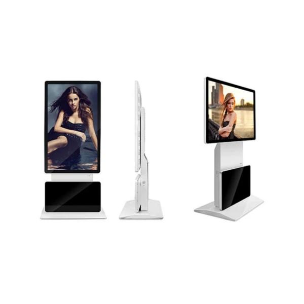 360 Degree Rotating LCD Advertising Player , 43'' Standing Advertising Display