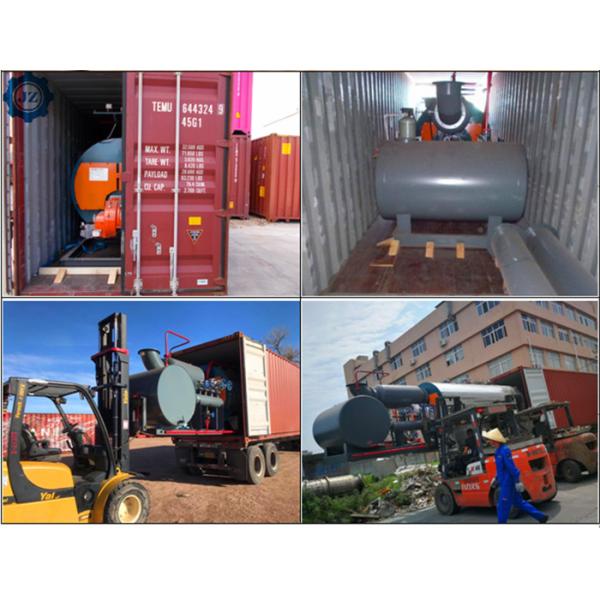 105 % Thermal Efficiency Capacity 1 - 3 Ton Industrial Condensing Gas Steam Boiler For Plywood Factory