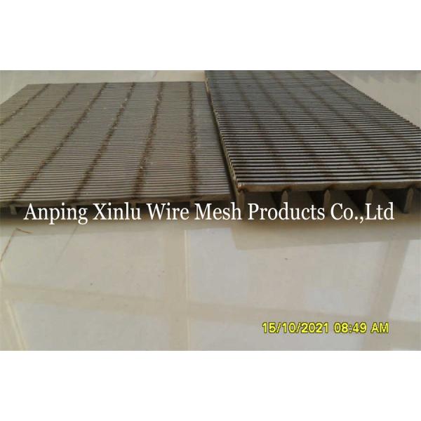 SS304L Wedge Wire Screens Water Filter Sewage Treatment Screening Customized
