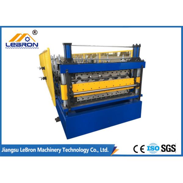 New double layer roofing sheet roll forming machine 2018 new type PLC control