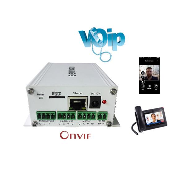 Quality Android IOS Sip Intercom 25fps Analog To Ip Converter for sale
