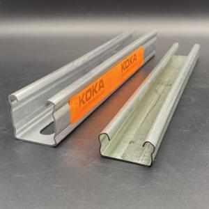 Metal Steel 41x41 41x21 EG Plain Slotted Strengthen Strut Channel