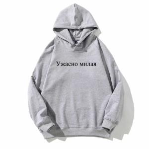 China Unisex Oversized Cotton Sweatshirt , Swil Oversized Pullover Hoodie on sale