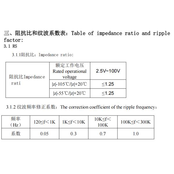 Advanced 6.3*9 Solid Oxide Electrolyzer 820UF/6.3V Aluminum Electrolytic Capacitors