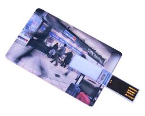 Kongst Business Card USB With Both Side Color Printing / USB Card / Credit Card USB