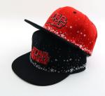 100% polyster Custom Snapback Embroidery customize snapback hats wholesale