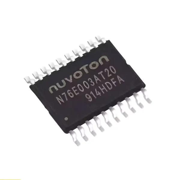 Nuvoton N76E003AT20 IC MCU 8BIT 18KB FLASH 20TSSOP electronic components N76E003AT20TR