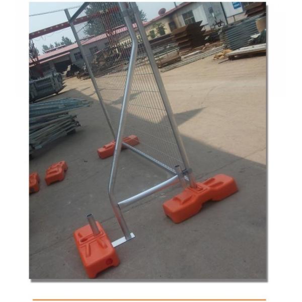 14 microns hdg pre-galvanized temporary fencing panels 2100mm x 2400mm od 32 x 1.40mm mesh 60mm x 150mm