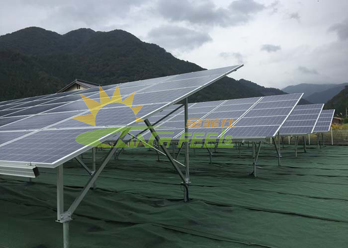 China 12um Anodizing Adjustable Solar Panel Mount AL6005-T5 wholesale