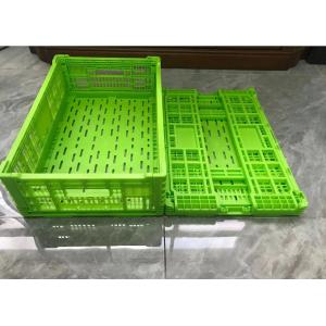 China 20kg Loading Vegetable Fruit Collapsible Plastic Crates wholesale