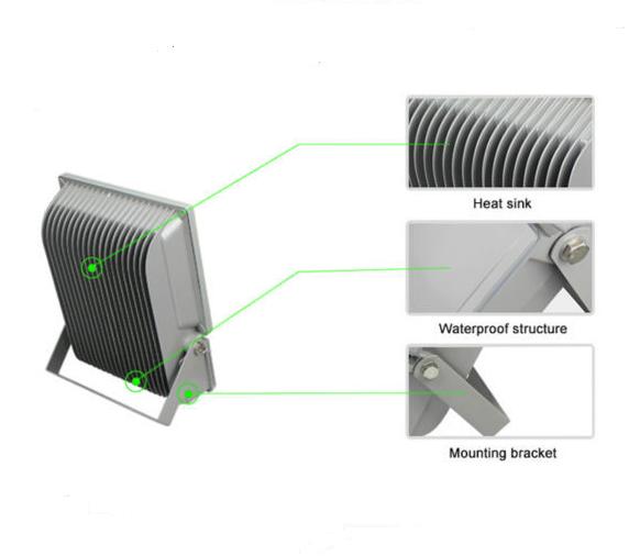 CE Rohs outdoor led flood light high lumen IP65 waterproof 80w led flood light