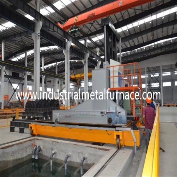 Quality Wondery Trolley 50HZ Industrial Heat Treat Furnace Rapid Quenching Electric Annealing for sale