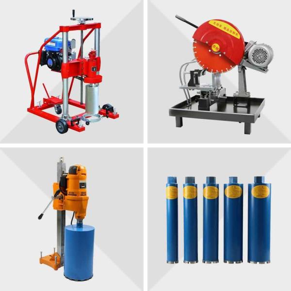 8mm-800mm Diamond Core Driller 3300W 700r/Min For Drilling Concrete Samples