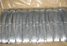 Q195 galvanized wire in coil or spool, u type wire, loop tie wire