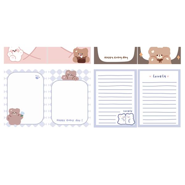 Leather Cute Ins Cartoon Student Color Page Hand Notebook LOGO Customization Accepted