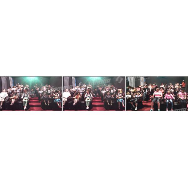 Indoor 7D Cinema Simulator Theater Equipment Special Effects Motion Chairs