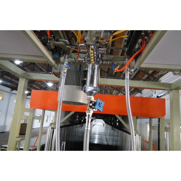 Horizontal Low Pressure Foam Machine , Flexible Polyurethane Foaming Machine With Japaness Pump