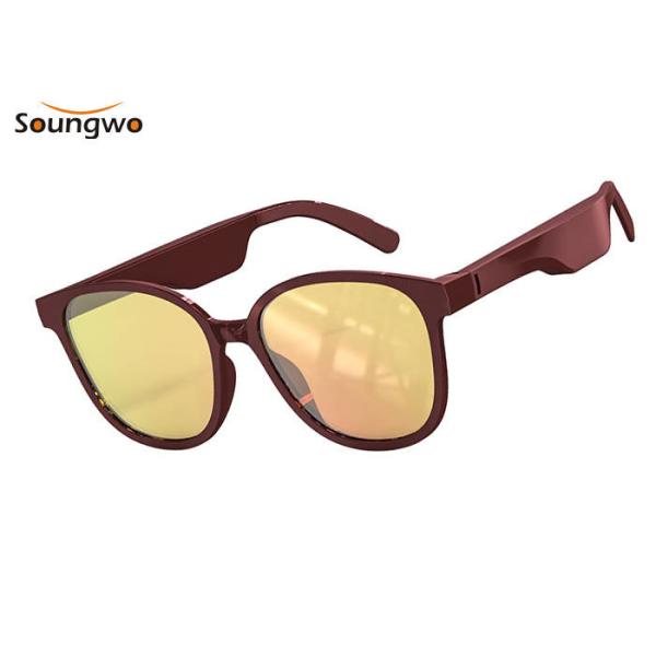 China New smart audio glasses IPX5 waterproof Bluetooth music sunglasses wholesale