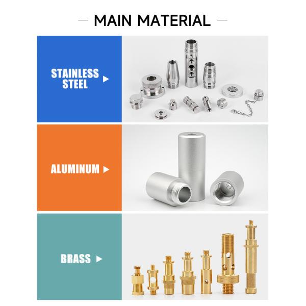 OEM Turning And Milling Parts 3 4 5 Axis 0.01mm Tolerance