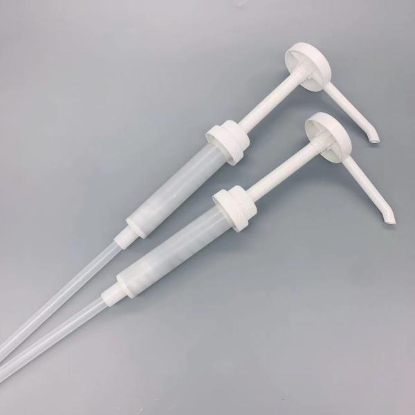 38 400 Round Head Syrup Dispensing Pump 15ml Controlled Liquid Output Customized