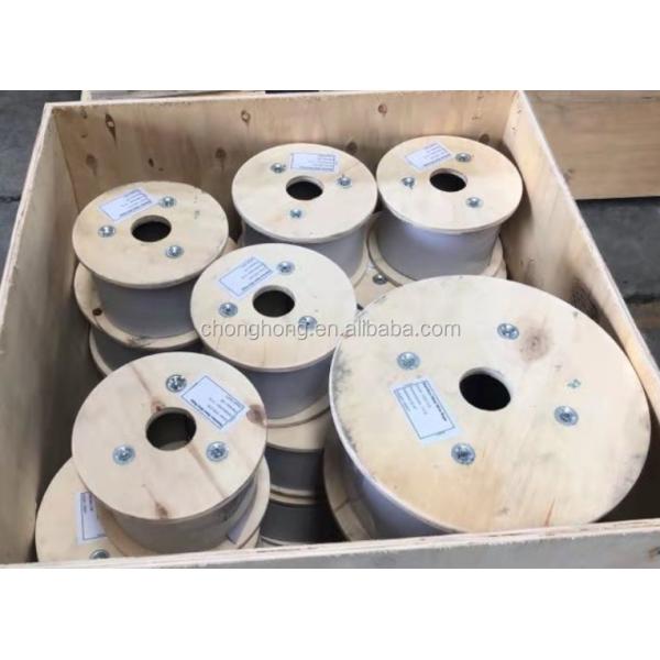 1/4" Wire Rope 1x19 Aircraft Cable Type 316 Stainless Steel Cable Reel Flexible and Good for Deck Cable Railing Kits