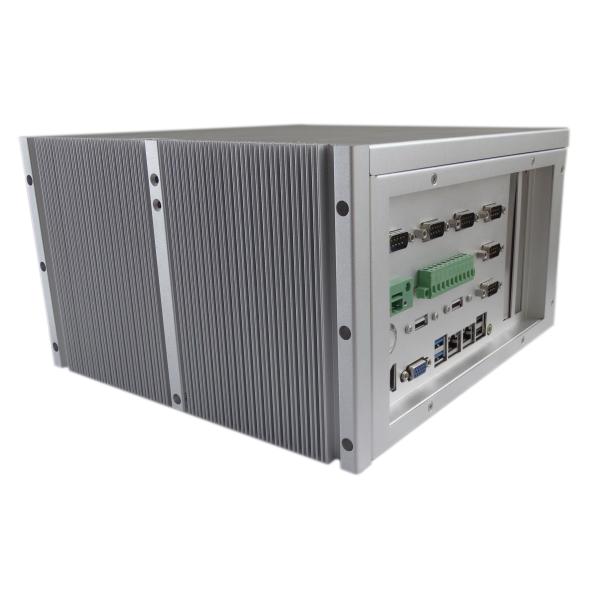 MIS-J1900E Fanless Box PC / Fanless Embedded System J1900 CPU 1 PCIE Extension