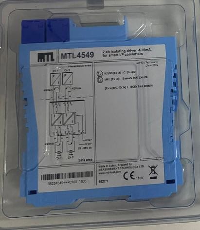 MTL4549 MTL4500 MTL Instruments Intrinsically Safe Isolators