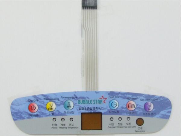 Quality Plastic Tactile Flexible Membrane Switch Panel / Push Button Membrane Switch for sale