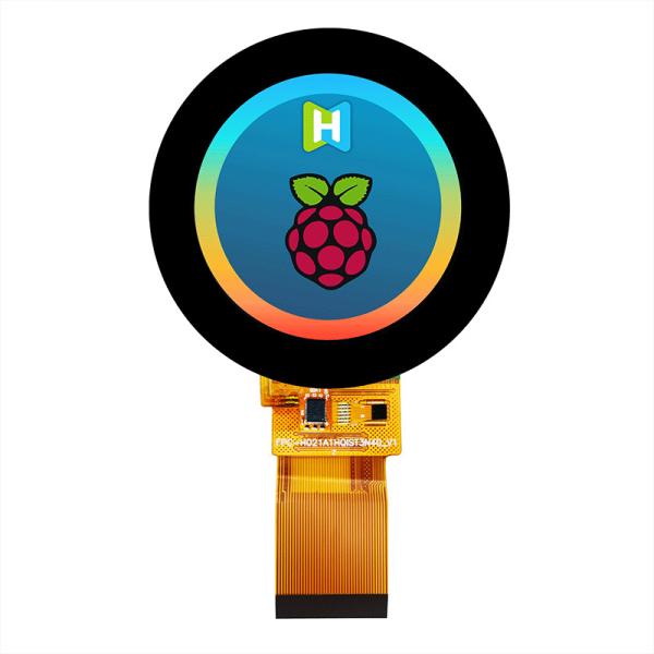 2.1 Inch Round TFT LCD Display With Capacitive Touchscreen