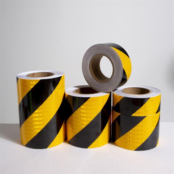 2 Inch High Intensity Prismatic Reflective Caution Tape Sticker For Work Zone Marking
