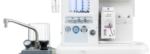 PEEP valve Veterinary Anesthesia Machines with touch screen control