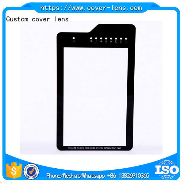 Customized 0.55mm thickness high quality gorilla glass sheet with AR AF coating