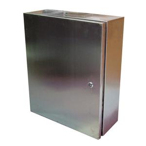 China 316L 304L SS Electricity Control Panel Cabinet Stainless Steel Enclosure Metal Box wholesale