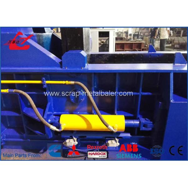 Powerful Force Push Out Hydraulic Scrap Tyre Wire Steel Baler Machine Full Automatic Control