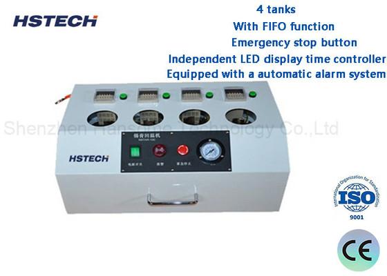 Quality Equipped with a automatic alarm system With FIFO function 4 Tank Solder Paste Warm Up Timing Machine for sale