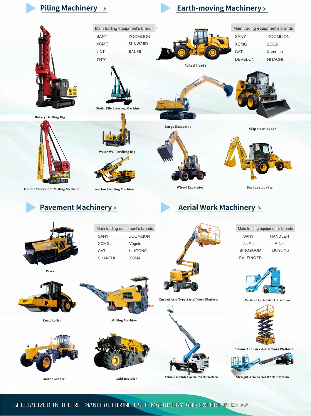 Used 2020 Sany 56m Concrete Pump Truck Boom Pump Concrete Machine