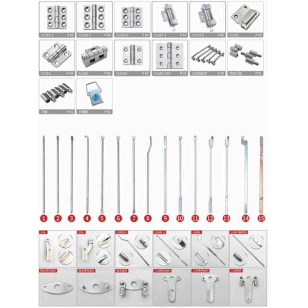 Rod Link Lock For Electric Cabinet With 2 Or 3 Point Connect Rod Link Lock