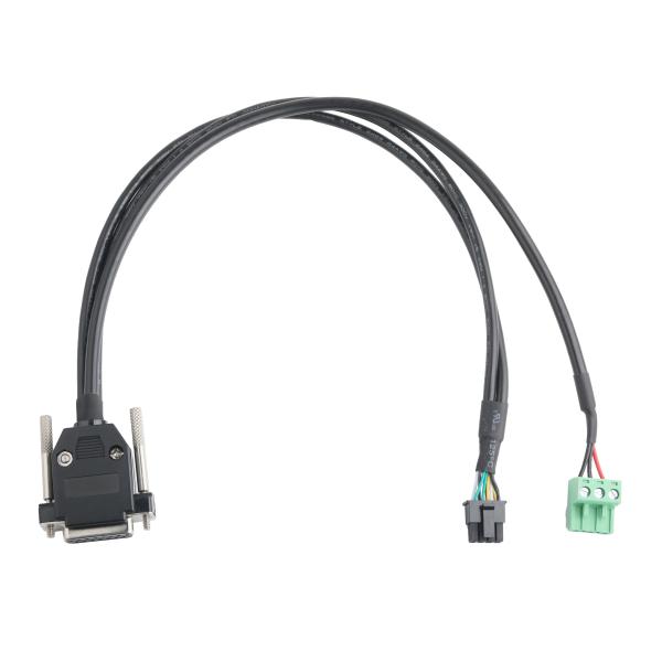 Customized Industrial Cable Connectors DB-15P Female To HSG 43025-0800 Pitch 3.0mm And 691352710003 Pitch 5.8mm