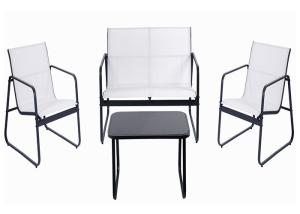 China Large Loading Garden Rattan Set 4 Piece Rattan Patio Furniture Set No Fade wholesale