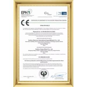 Guangzhou Fengsheng Performance Equipment Co., Ltd Certifications