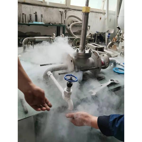 Stainless Steel Flange Type Emergency Cryogenic Shut Off Valve Dn10 - Dn100mm