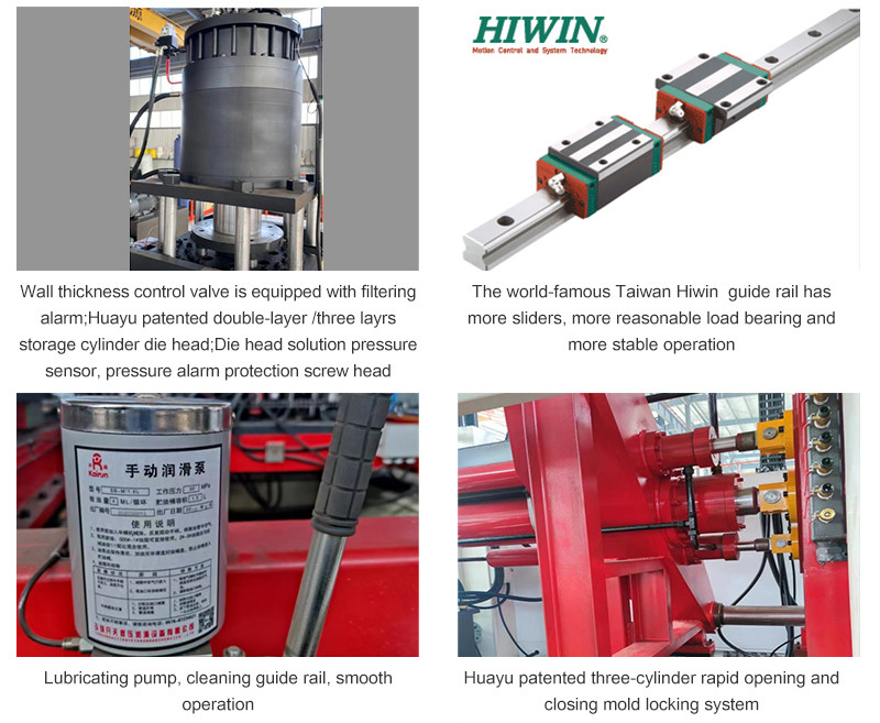 HUAYU HYBM220L DOUBLE L RING Blow Moulding Machine High Speed Good Quality New Type